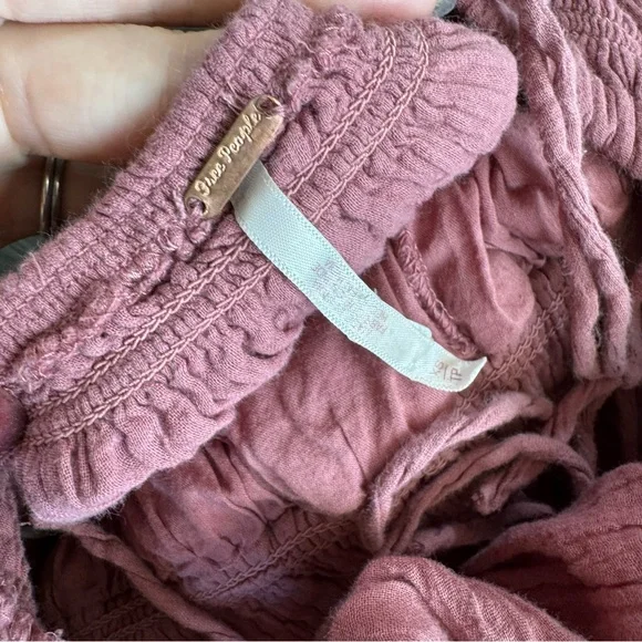 Free People Feeling Bonita Midi Dress Backless Pink Rose XS - Picture 11 of 14